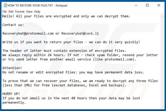 Krzmsybap Ransomware