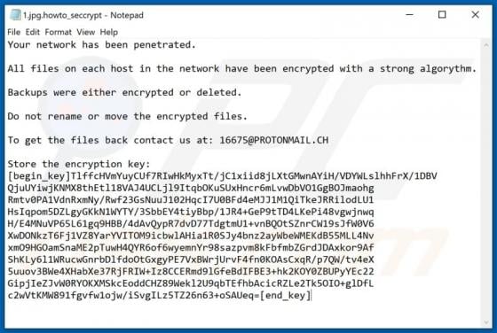 Seccrypt Ransomware