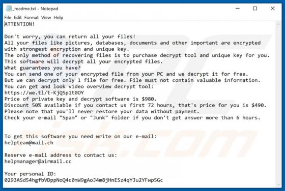 Lmas Ransomware