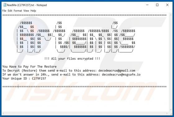 Acrux Ransomware