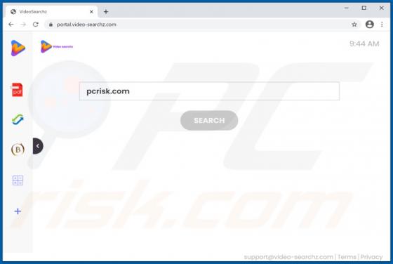 VideoSearchz Browser Hijacker