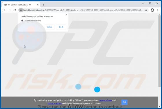 Hevethat.online Ads