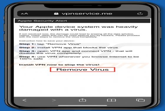 Vpnservice.me POP-UP Scam (Mac)