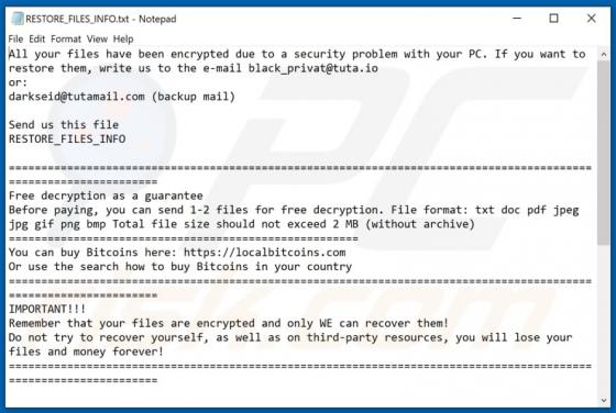 CRYSTAL Ransomware
