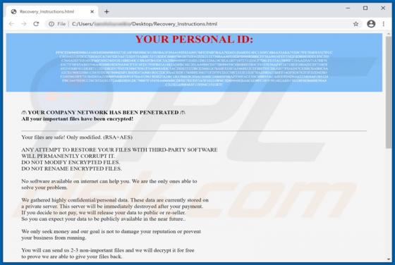 Hknet Ransomware