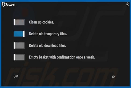 CRaccoon Unwanted Application