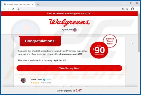 Walgreens Rewards Scam