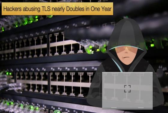 Hackers abusing TLS nearly Doubles in One Year
