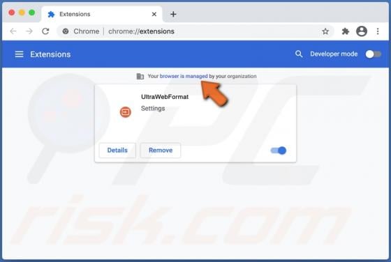 UltraWebFormat Browser Hijacker (Mac)