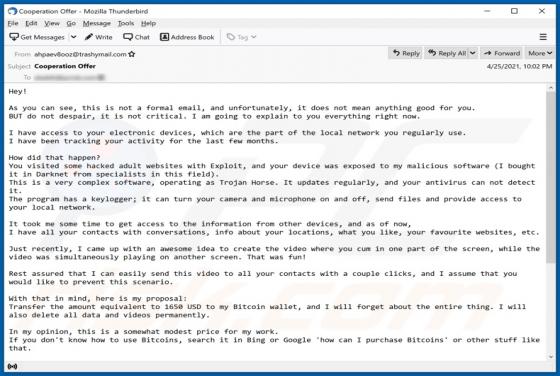This Is Not A Formal Email Scam