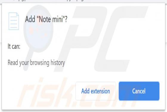Note Mini Browser Hijacker