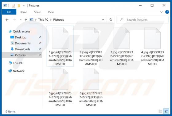 XHAMSTER Ransomware