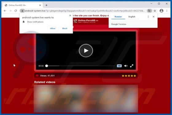 Android-system.live Ads