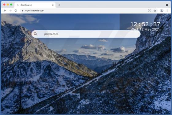 Conf Search Browser Hijacker (Mac)