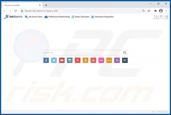 Job Search Browser Hijacker