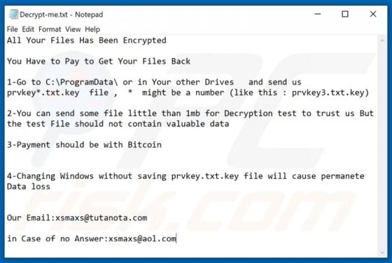 Revenant Ransomware
