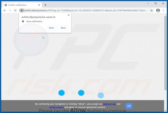 Allyimporta.fun Ads