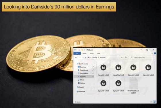Looking into Darkside’s 90 million dollars in Earnings