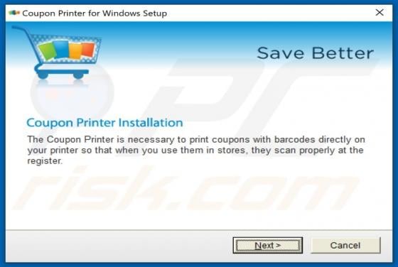 Coupon Printer Adware