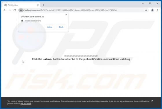 Chicheet.com Ads