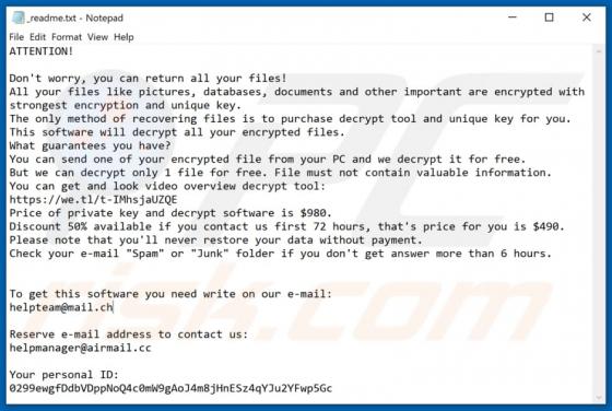 Ehiz Ransomware