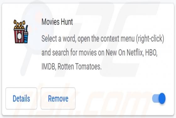 Movies Hunt Adware