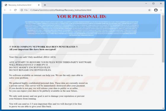 Lockussss Ransomware