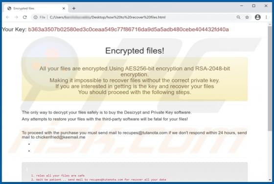 XRatLocker Ransomware