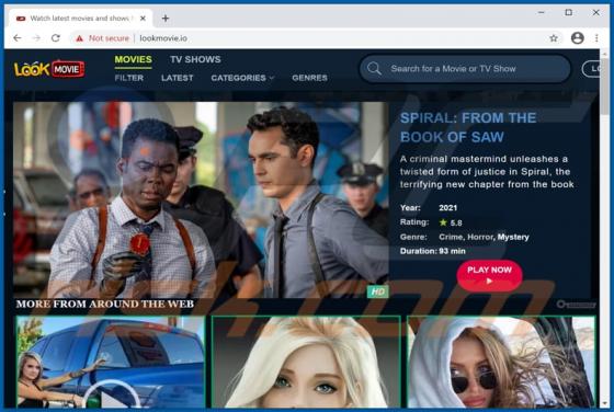 Lookmovie.io Ads