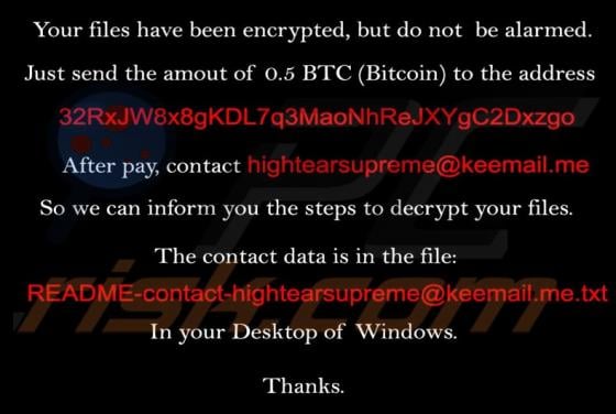 Cryp0 Ransomware