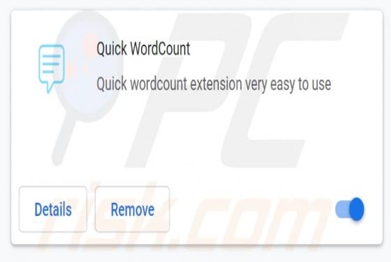 Quick WordCount Browser Hijacker