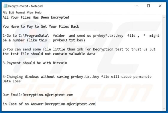 Arm Ransomware