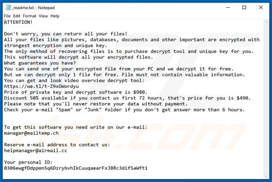 Ddsg Ransomware