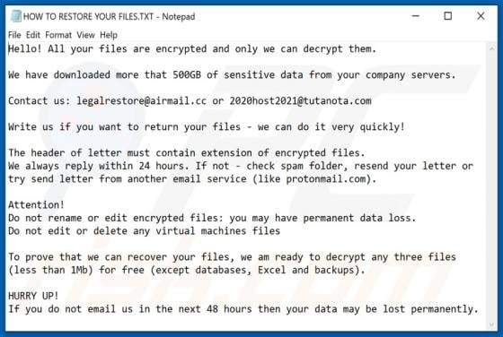 Rxqcpjoai Ransomware