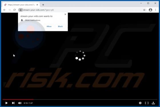 Stream-your-vids.com Ads
