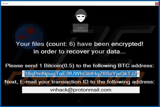 Vn_os Ransomware
