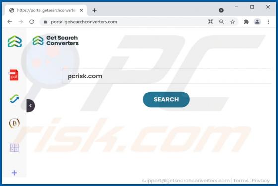 GetSearchConverters Browser HIjacker
