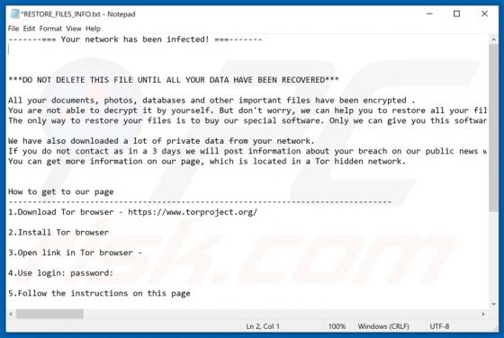 Haron Ransomware