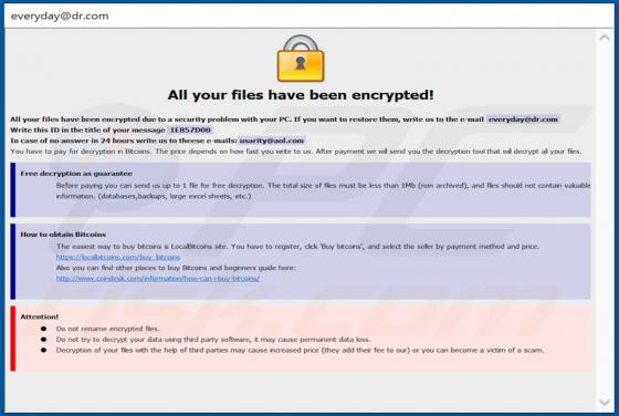 Myday Ransomware