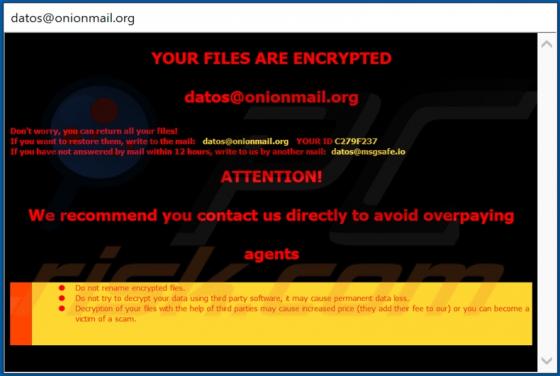 DT Ransomware