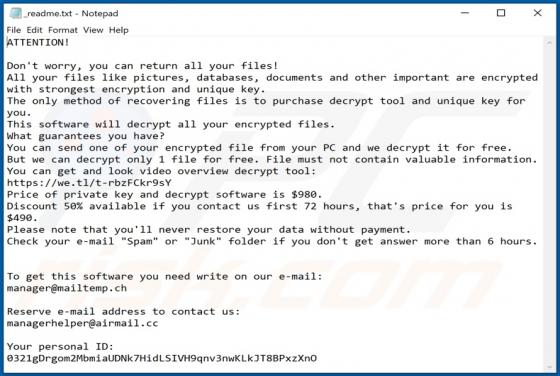 Aeur Ransomware