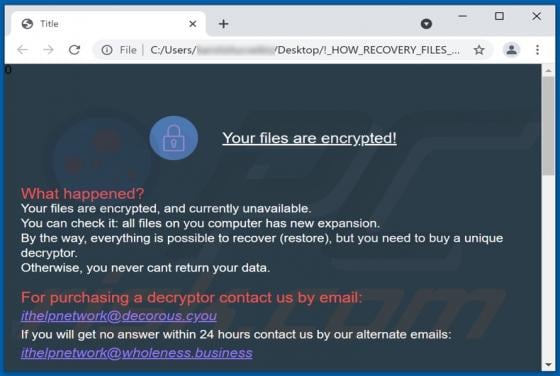 Ever101 (MedusaLocker) Ransomware