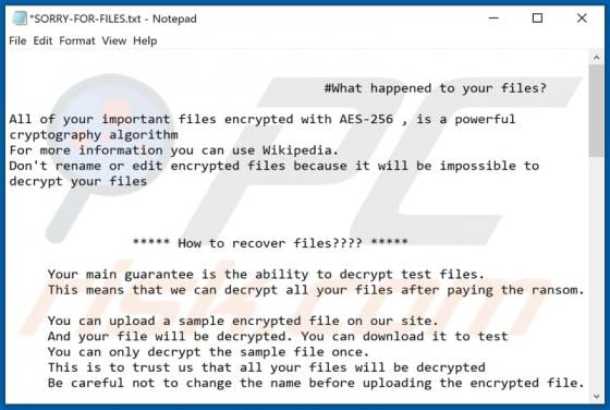 Venomous Ransomware