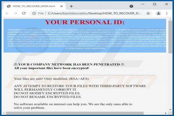 L54 Ransomware