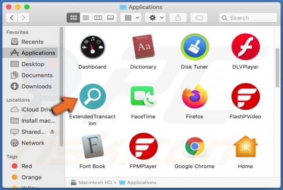 ExtendedTransaction Adware (Mac)
