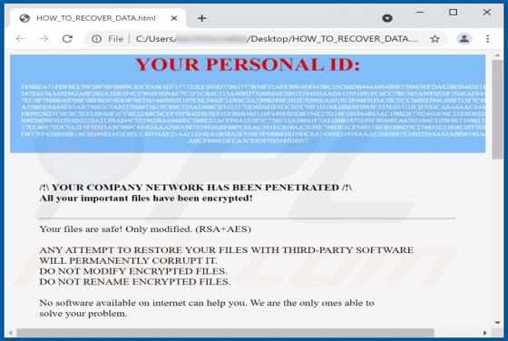 Ntlock2 Ransomware