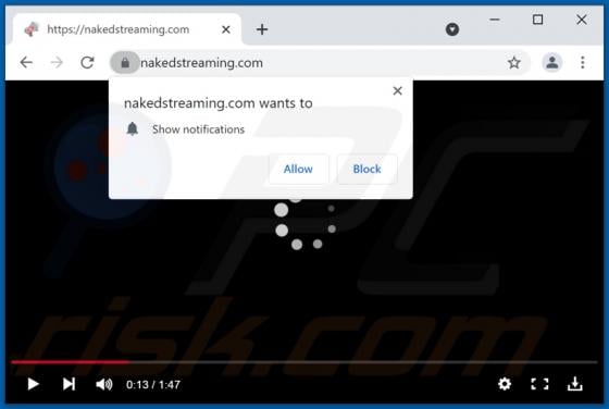 Nakedstreaming.com Ads