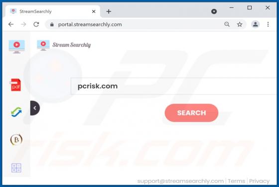 StreamSearchly Browser Hijacker