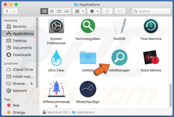 ValidManager Adware (Mac)