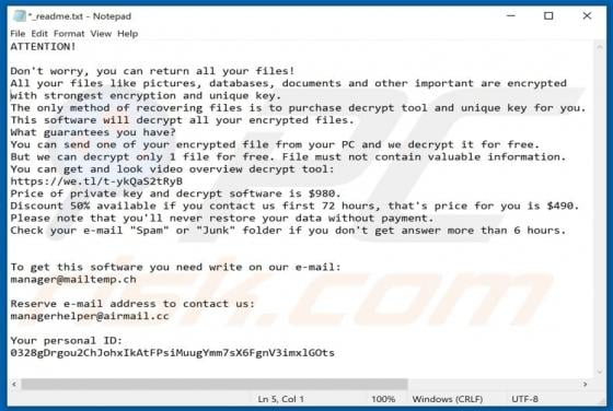 Orkf Ransomware